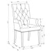 Alana Velvet Upholstered Dining Arm Chair Sand