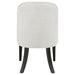 Leandro Upholstered Dining Side Chair Cream (Set of 2)