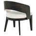 Leandro Upholstered Dining Arm Chair Cream (Set of 2)