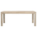 Solano 90-inch Extension Dining Table Weathered Mango