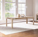 Solano 90-inch Extension Dining Table Weathered Mango