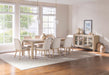 Solano 90-inch Extension Dining Table Weathered Mango
