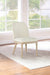 Solano Upholstered Dining Side Chair Beige (Set of 2)