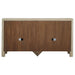 Solano Sliding Door Dining Sideboard Server Weathered Mango