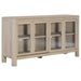 Solano Sliding Door Dining Sideboard Server Weathered Mango