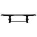 Florence 7-piece 126-inch Extension Dining Table Set Distressed Black