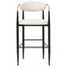 Tina Fabric Upholstered Bar Chair Beige (Set of 2)