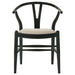 Crestmont 5-piece Extension Leaf Dining Table Set Black