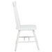 Andrews Windsor Spindle Back Dining Side Chair White (Set of 2)