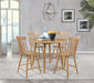 Andrews 48-inch Round Counter Height Dining Table Light Ash