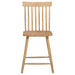 Andrews Windsor Counter Height Dining Side Chair Light Ash (Set of 2)