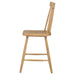 Andrews Windsor Counter Height Dining Side Chair Light Ash (Set of 2)