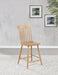 Andrews Windsor Counter Height Dining Side Chair Light Ash (Set of 2)
