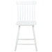 Andrews Windsor Counter Height Dining Side Chair White (Set of 2)