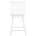 Andrews Windsor Counter Height Dining Side Chair White (Set of 2)