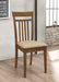 Robles 5-piece Rectangular Dining Table Set Chestnut