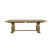 Florence 126-inch Extension Dining Table Rustic Honey