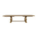 Florence 126-inch Extension Dining Table Rustic Honey