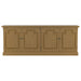 Florence 4-door Dining Sideboard Buffet Cabinet Rustic Honey
