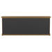 Florence 4-door Dining Sideboard Buffet Cabinet Rustic Honey