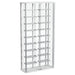 Montara Tempered Glass Wine Storage LED Curio Cabinet Chrome
