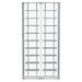 Montara Tempered Glass Wine Storage LED Curio Cabinet Chrome