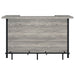 Bellemore Freestanding Home Bar Wine Cabinet Grey Driftwood