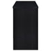 Topanga Engineered Wood Freestanding Home Bar Black