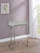 Thermosolis Clear Acrylic Bar Chair Chrome (Set of 2)