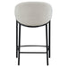 Chadwick Fabric Upholstered Counter Chair Beige (Set of 2)