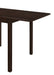 Kelso Rectangular 52-inch Extension Dining Table Cappuccino