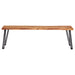 Sherman Wood Dining Bench Natural Acacia