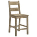 Cardova 5-piece Counter Height Dining Table Set Vineyard Oak