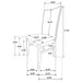 Sherwood 7-piece Rectangular Dining Table Set Brown