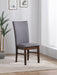 Sherwood Upholstered Dining Side Chair Grey (Set of 2)