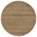 Adina 5-piece Round Dining Table Set Distressed Light Brown