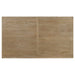 Adina 89-inch Extension Dining Table Distressed Light Brown