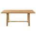 Duncan 71-inch Rectangular Wood Dining Room Table Washed Oak