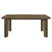 Ottowa 7-piece Rectangular Wood Dining Room Table Set Brown