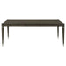 Reseda 81-inch Extension Leaf Dining Table Ash Brown