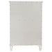 Sandy Beach 5-drawer Bedroom Chest Cream White