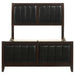 Carlton Wood Full Panel Bed Cappuccino