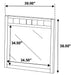 Carlton 4-piece Eastern King Bedroom Set Cappuccino