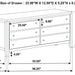 Carlton 5-piece Eastern King Bedroom Set Cappuccino