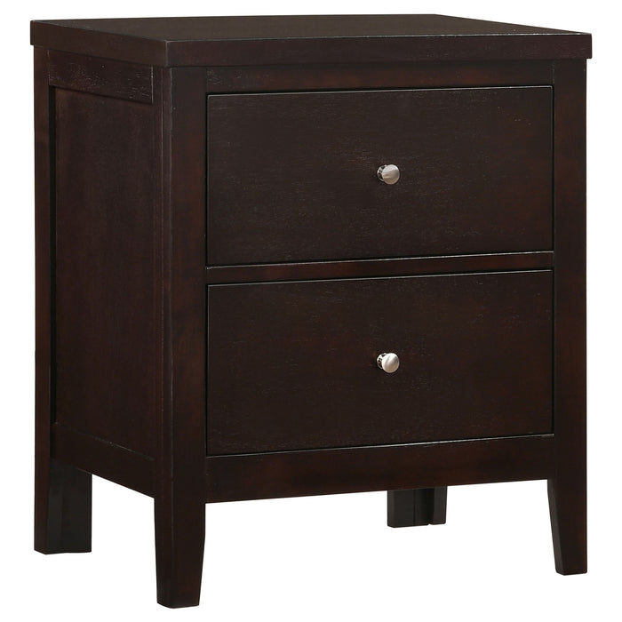 Carlton 4-piece California King Bedroom Set Cappuccino