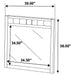 Carlton 4-piece Queen Bedroom Set Cappuccino