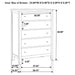 Carlton 5-piece Queen Bedroom Set Cappuccino