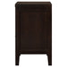 Carlton 2-drawer Nightstand Cappuccino