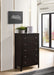 Carlton 5-drawer Bedroom Chest Cappuccino