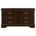 Louis Philippe 5-piece Queen Bedroom Set Cappuccino
